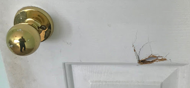 interior door hole repair Palm Bay